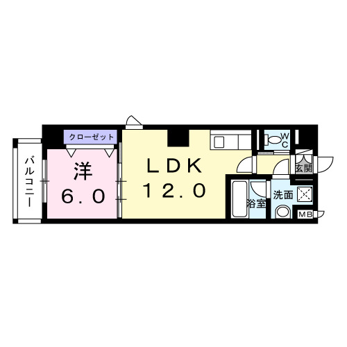 プナホウ　ウエスト 間取り図