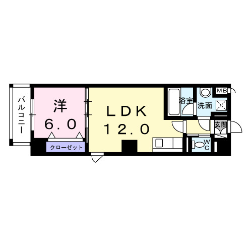 プナホウ　ウエスト 間取り図