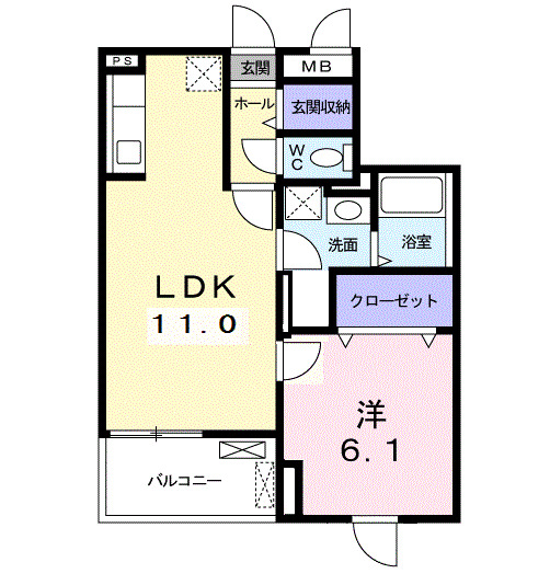 プラシード 間取り図