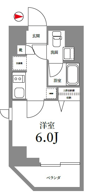 Log武蔵小杉／ログ武蔵小杉 間取り図