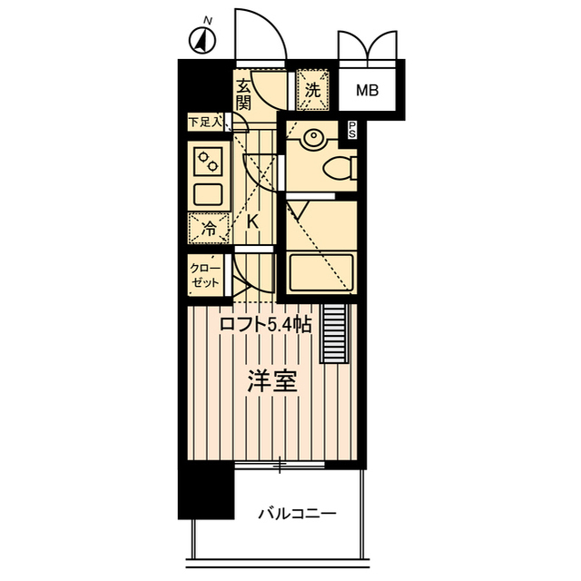 ヴェルステージ川崎 間取り図