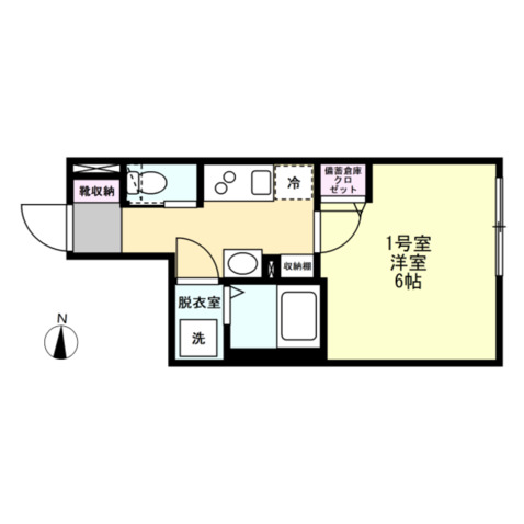 プレミアムコート川崎東門前 間取り図