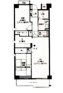 ジーニアスＫ 間取り図