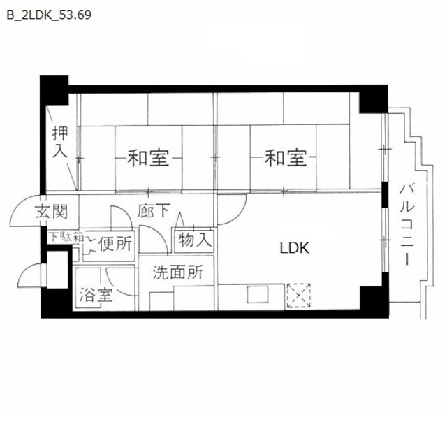 ＭＡＩＳＯＮ ＤＥ 山田 間取り図