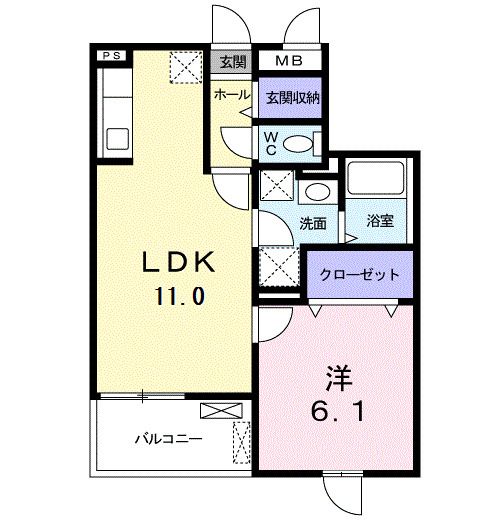 ザ・ガーデン　アルメッツ 間取り図