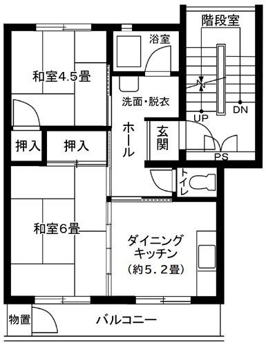 上郷台第2 間取り図