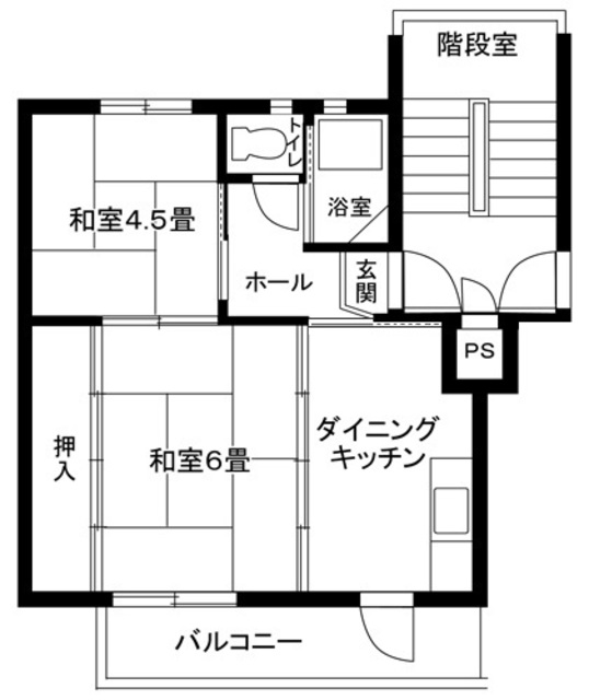 上白根第2 間取り図