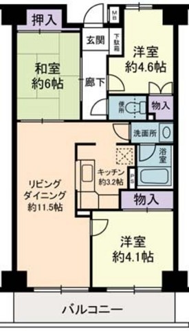 サンタハウス本牧 居間