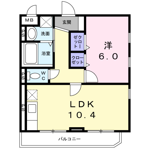 フォレストＡ．Ｓ 間取り図