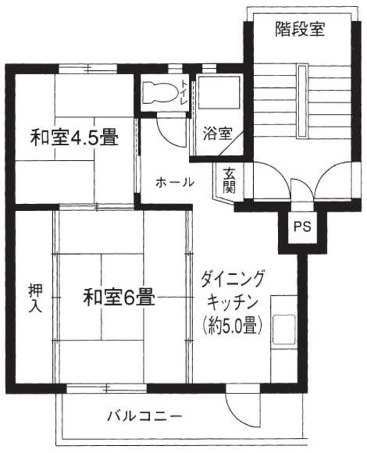 上白根第2 間取り図