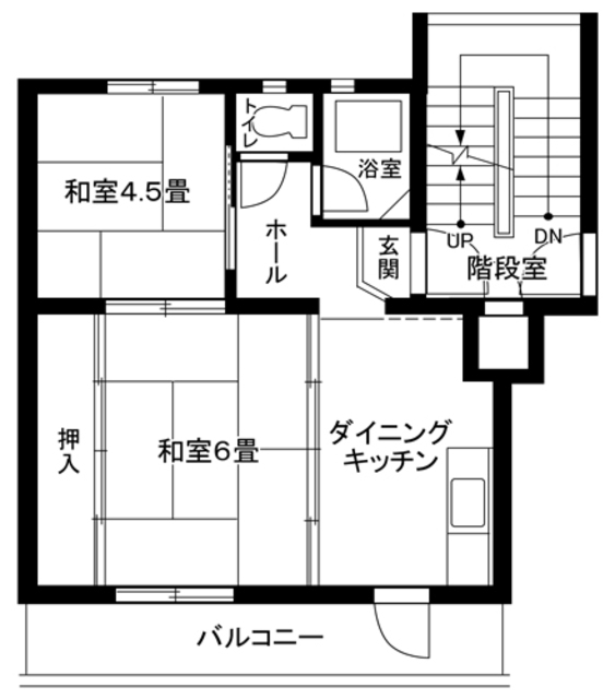 下九沢 間取り図