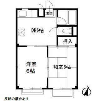 セラミックハイツ鶴見 間取り図