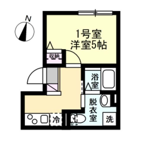 ベイルーム小田栄Ⅱ 間取り図