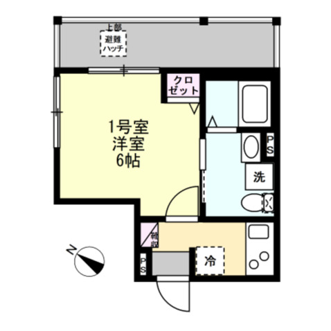 エヌテラス 間取り図