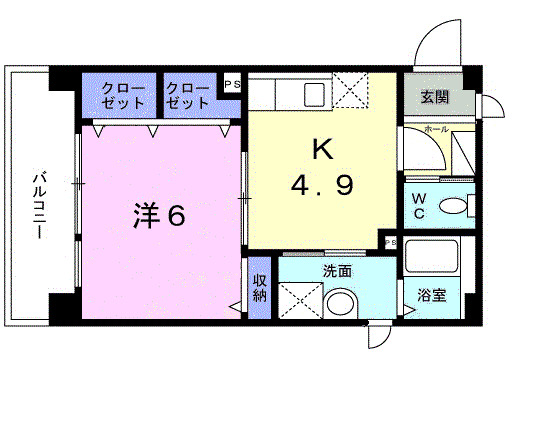 ＭＹＣパレス元住吉 間取り図