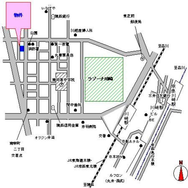 フレスコ川崎 地図