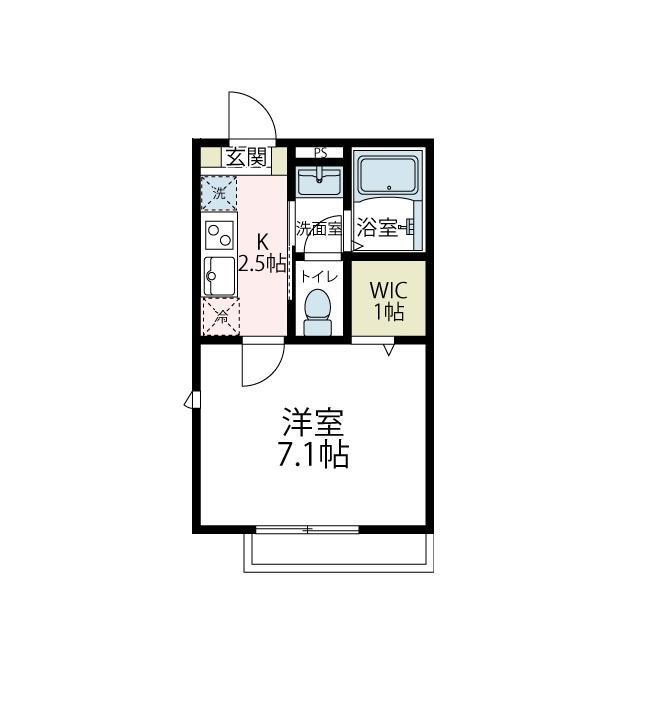 リリックコート 間取り図