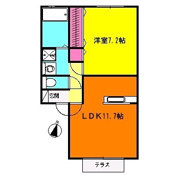 セピアハイム御園 間取り図