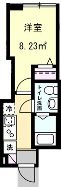 ベイルーム幸町 間取り図