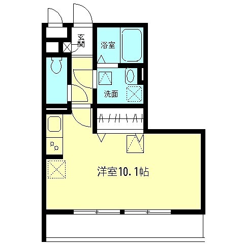 バリアント橋本 間取り図