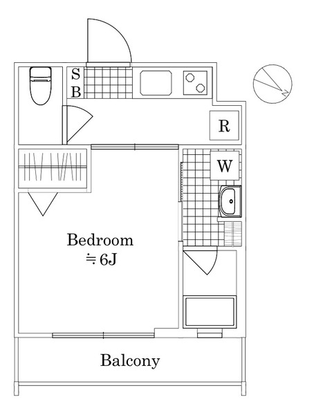 ラフィスタ元町Ⅰ 間取り図