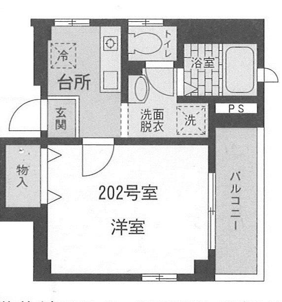 フレア日吉 間取り図