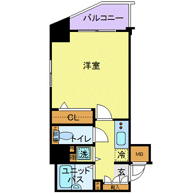 トーシンフェニックス川崎 間取り図