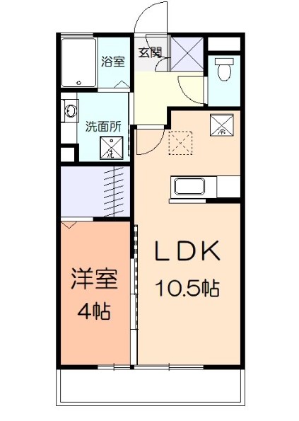 ペイサージュ成城 間取り図