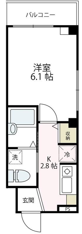 S・FLAT 間取り図